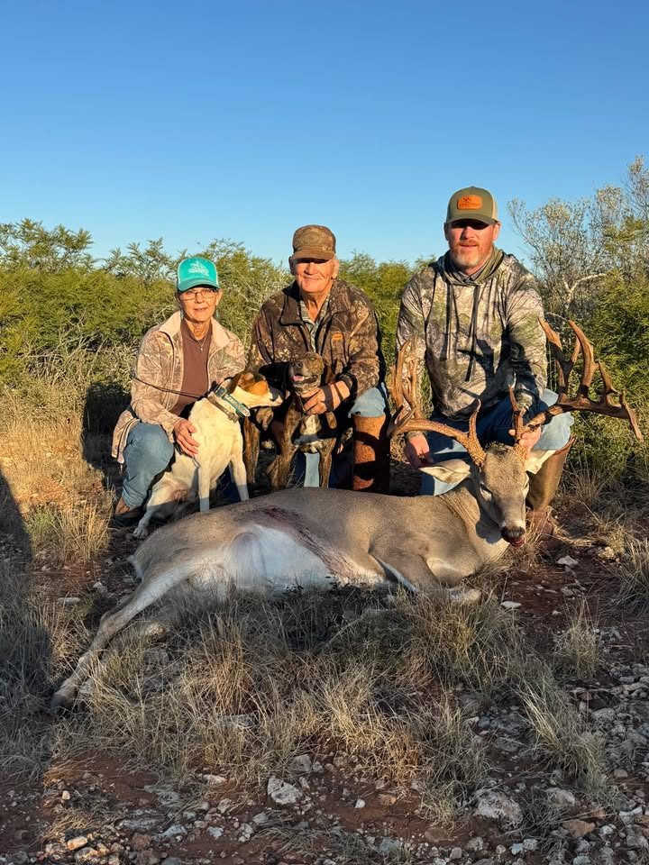 Had a great start to the season! Congrats on the great buck with your bow David! Thanks to Robbie Hurt and his great dog