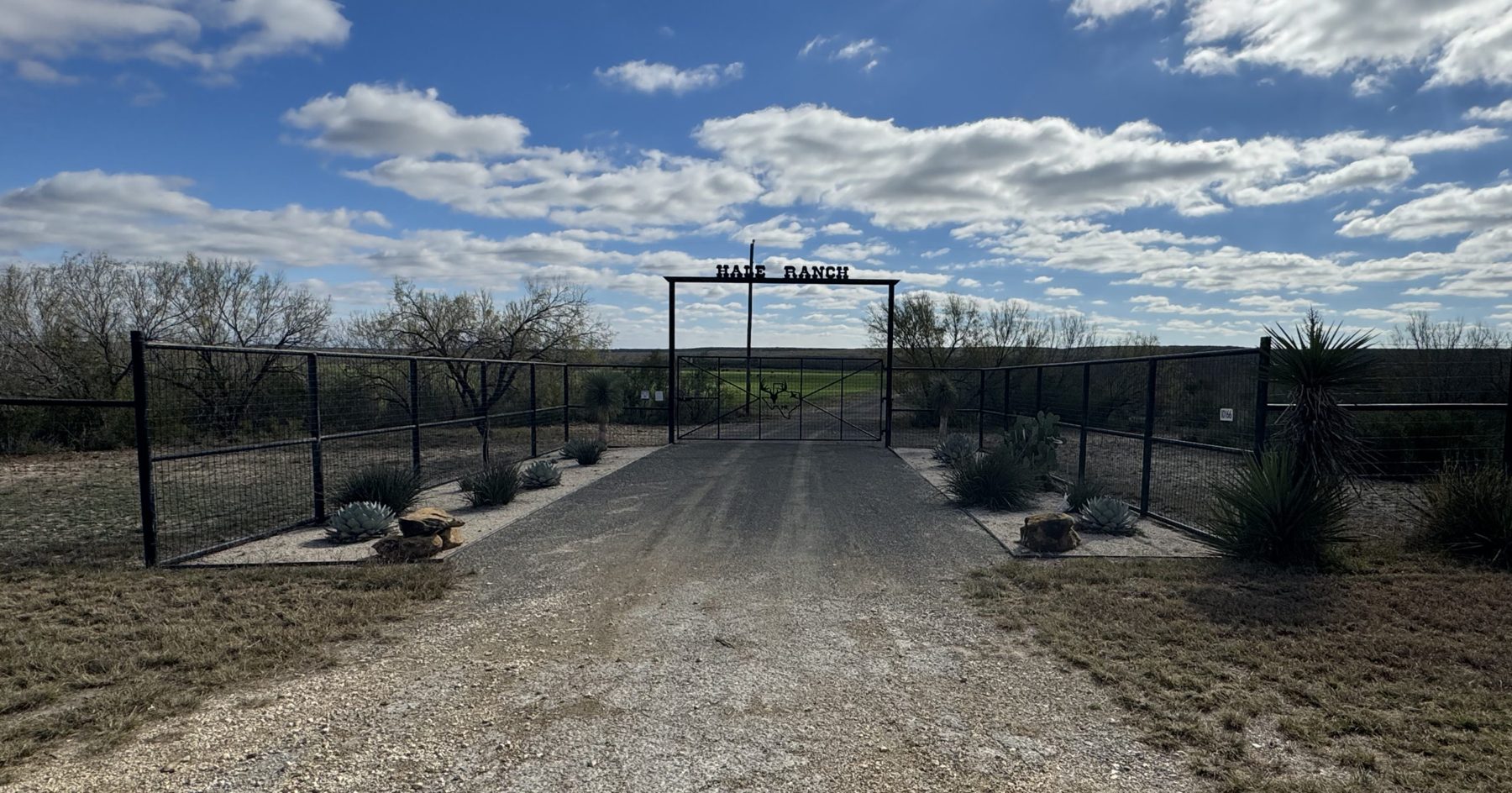 Hale Ranch entrance gate
